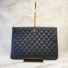 샤넬 뷰티CC로고 라지 클러치